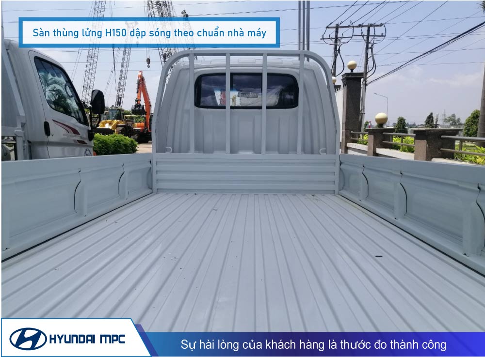 Giá xe tải Hyundai Porter H150 thùng lửng 1.5T
